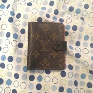 Louis Vuitton Monogram Mini Agenda Card Case